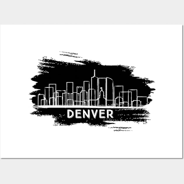 Denver travel gifts Wall Art by SerenityByAlex